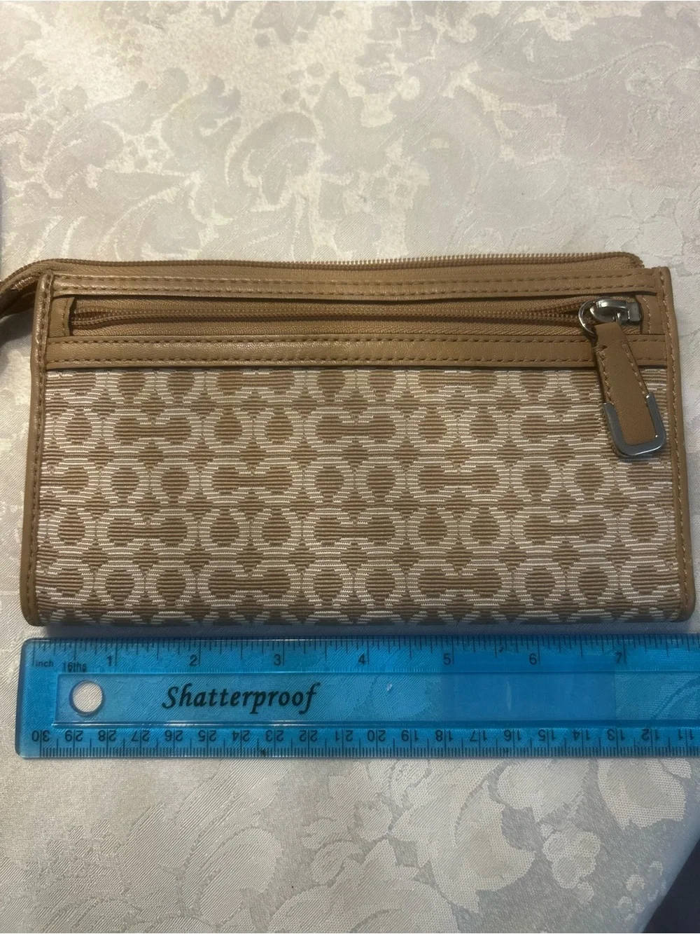 Coach Tan wallet